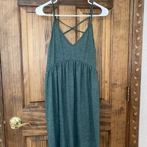 ✨buy 2 get 1 free✨ Forest green SHEIN sun dress